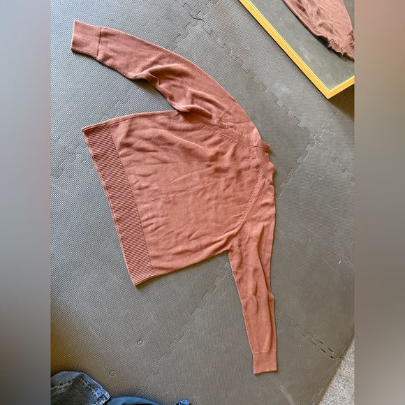 Quince Rich Brown Turtleneck Sweater - Picture 2 of 3